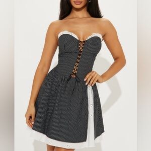 fashion nova Julietta plaid mini dress NWT dress